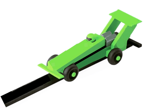 Picture for: STEM Take Home Kit: Woodworker Dragster Car: Age 8+