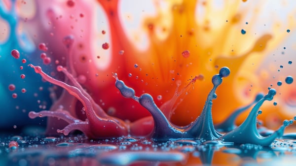 Picture for STEM Exploding Paint Bomb Art: Gr. K-6