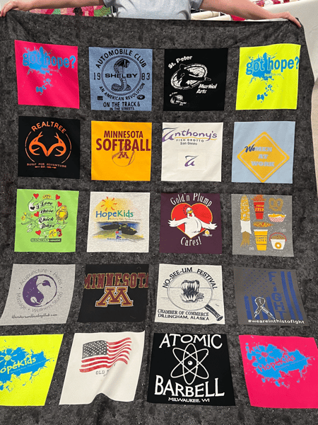 Course T-Shirt / Jersey Quilt Class image 1