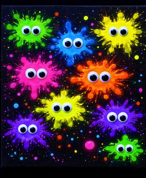 Picture for: Glow-In-The-Dark Splatter Monster