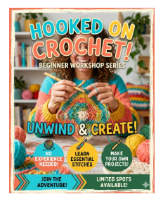 Image for Hooked on Crochet: A 3-Part Beginner Series