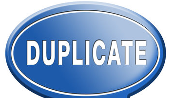 Image for Duplicate - Certificate/Form/Book