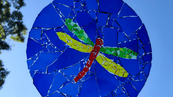 Picture for: Colorful Glass Mosaic Suncatcher or Table Lamp