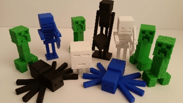 Picture for: 3D Printing Camp: Minecraft-Inspired