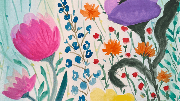 Picture for: Floral Watercolor Painting