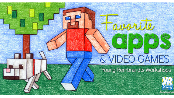 Image for Art Inspired by Apps and Video Games Camp: Pixel Power & Pop Art!