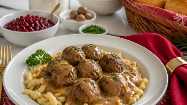 Picture for: Swedish Meatballs & Spaetzle