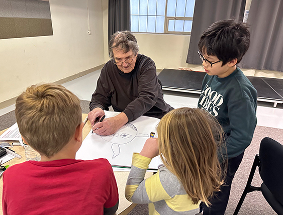 Course Drawing Foundations and Beginner Digital Illustration Spring Break - Ages 9-13 image 1