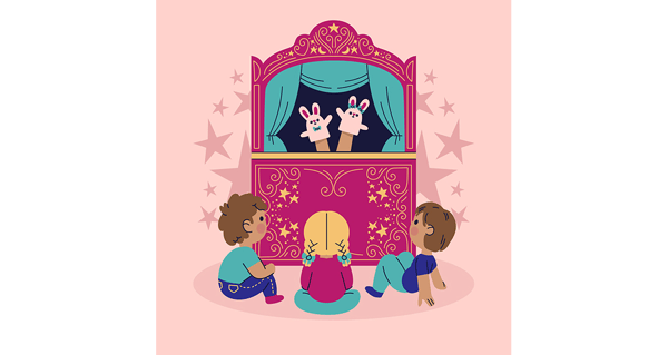 Picture for Puppet Tales & Tiny Theaters - Ages 5-9