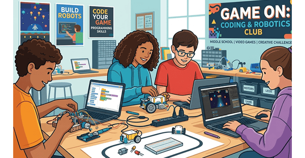 Course Game On: Coding & Robotics Club - Grades 5-7 image 2