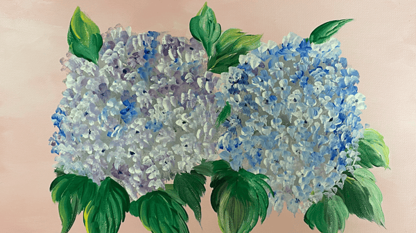 Picture for: Acrylic Painting: Hydrangeas