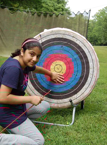 archery, BablerWiLD, creek, group classes, summer camp, summer camps