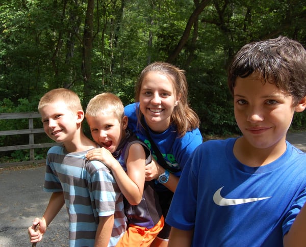 Babler OEC, BablerWiLD, camp, full day camp, OE, Outdoor ed, outdoor education, summer, swimming