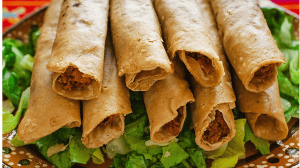 Cinco de Mayo, cooking, enrichment, flautas