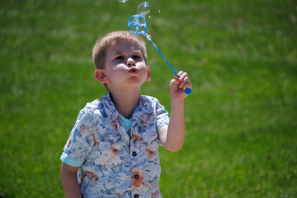 Bubbles, Crystal Lake Education Center, Rainbows, summer camp, Summer classes, summer school program