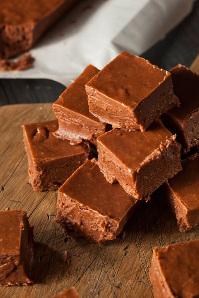 Homemade Dark Chocolate Fudge