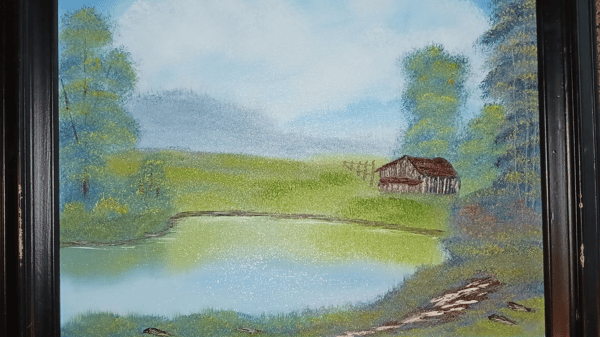 Picture for: Bob Ross Landscape Oil Painting