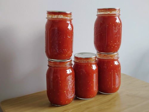 Preserving Diced Tomatoes