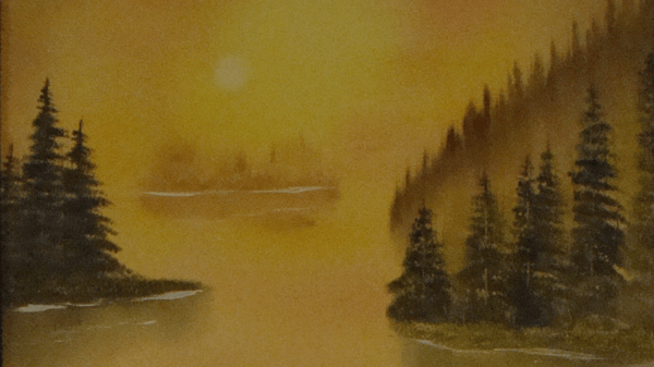Course Bob Ross Landscape Oil Painting image 1