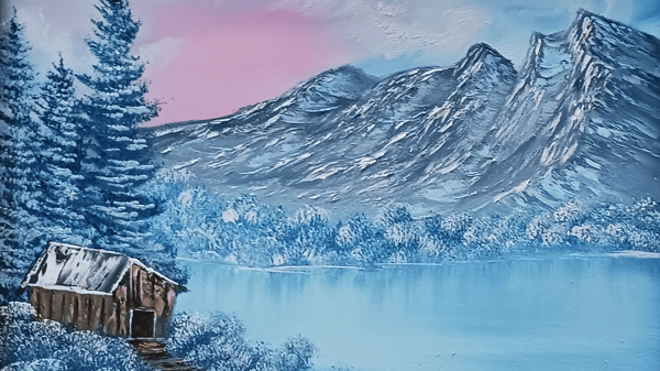 Course Bob Ross Landscape Oil Painting image 2