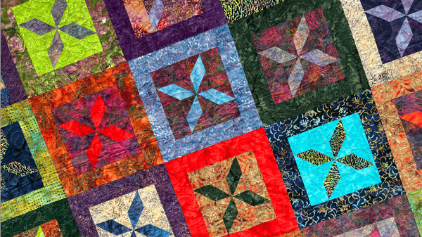 Course Tilt a Whirl Quilt image 1