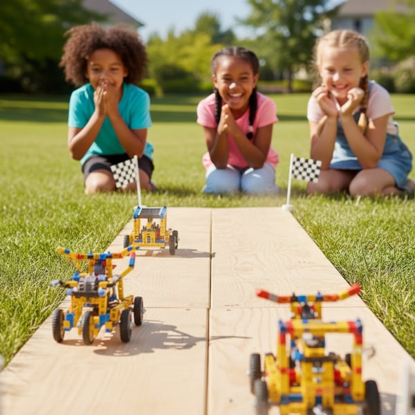 Picture for: GoSolar Kidz!: Solar Speedsters! Build and Race Sun-Powered Cars