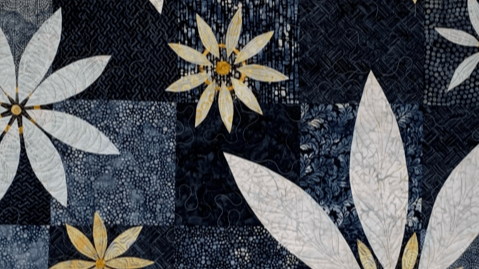 Course Fields of Flowers Quilt image 1