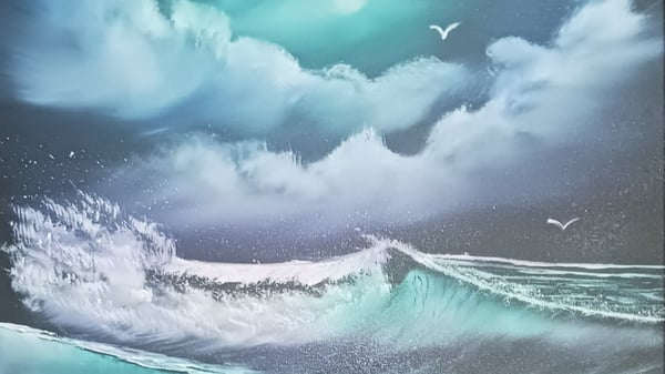 Picture for Bob Ross Landscape Oil Painting