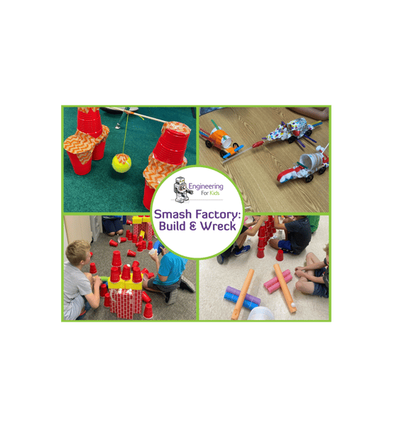 Picture for: Engineering for Kids | Smash Factory: Build & Wreck (Entering Grades K-4)