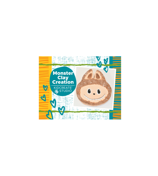 Course Kidcreate Studio | Monster Friends Clay Creation (Ages 4-9) image 1