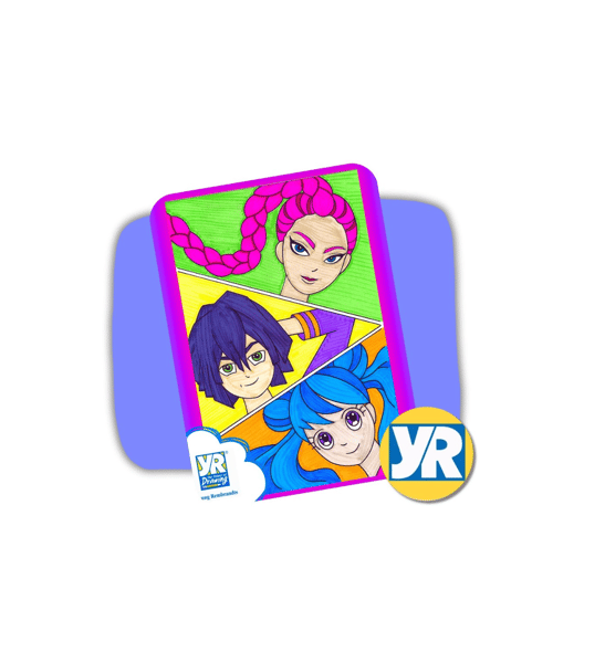 Picture for: *NEW* K-Pop Anime Manga Art (Entering Grades K-5)