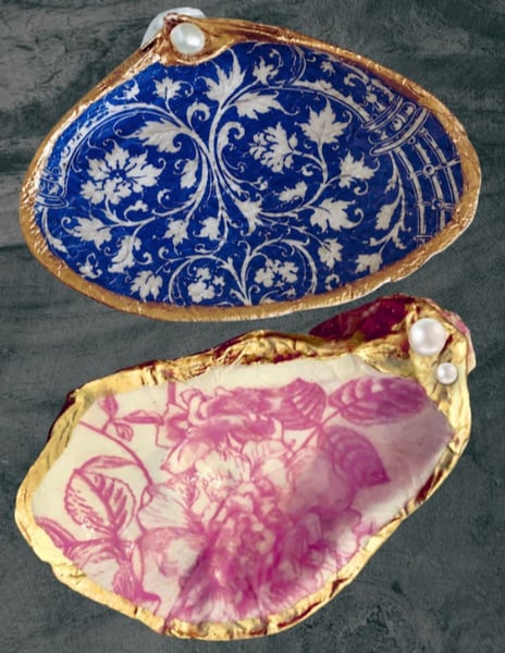 Picture for: Adult Enrichment | Decoupage Shell Trinket Dishes: Create a coastal inspired treasure