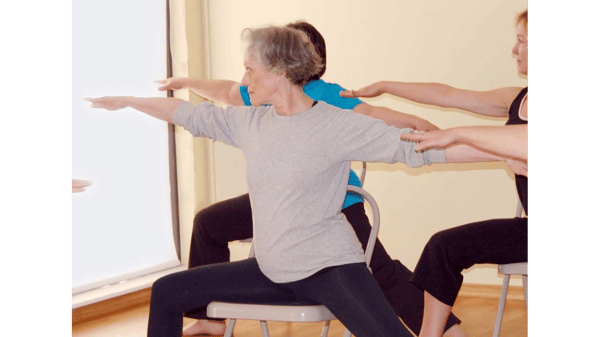 chair yoga, exercise, group exercise, Yoga