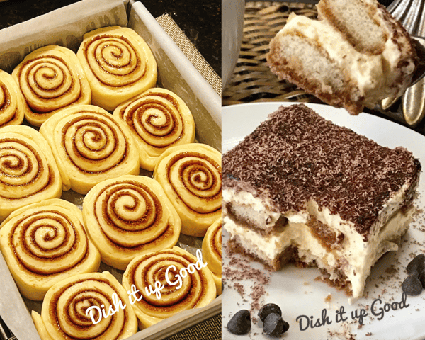 Picture for: Better-Than-Cinnabon® Cinnamon  Rolls and	Dreamy Tiramisu (No Raw Eggs)