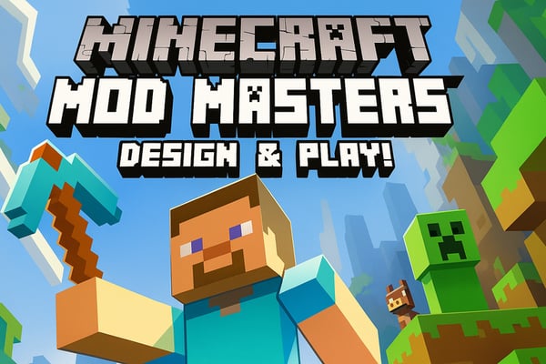 Picture for: Tech Tac Toe: Minecraft Mod Masters: Design & Play!: Gr 2-5