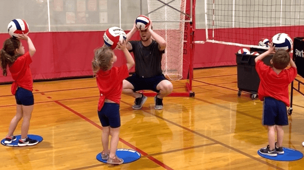 Course WBL Staff: Volleyball with Coach Amy: Gr 1-5 image 1