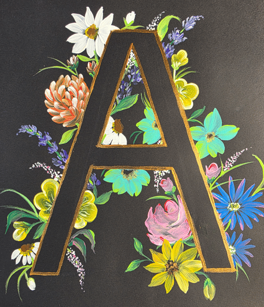 Picture for: Personalized Initial Artwork