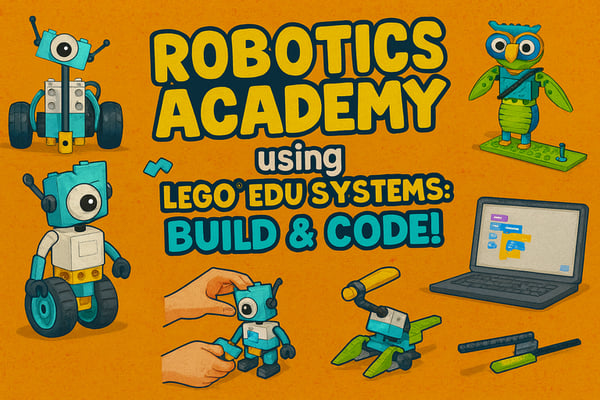 Picture for: Tech Tac Toe: Robotics Academy using LEGO® EDU 2.0 systems: Build & Code!: Gr 1-4