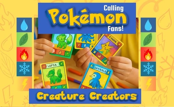 Picture for: Abrakadoodle: Creature Creators: Calling All Pokémon Fans!: Gr K-5