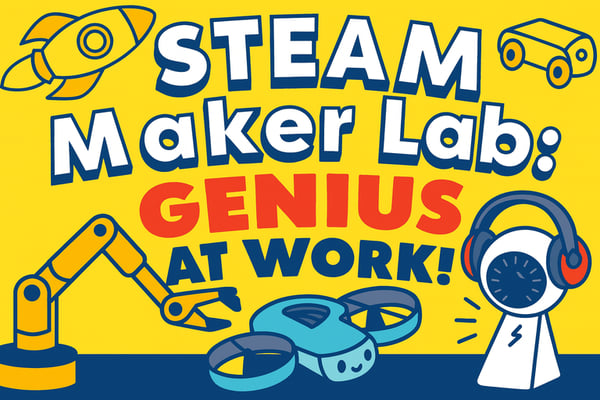 Picture for: Tech Tac Toe: STEAM Maker Lab: Genius at Work!: Gr K-3