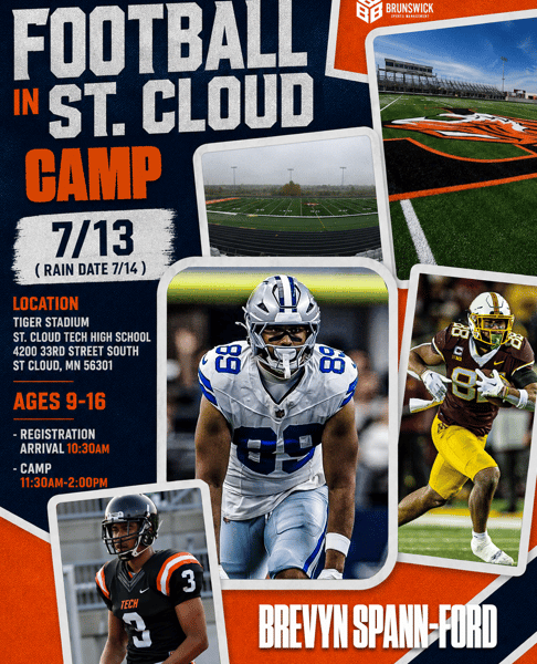 Picture for: Brevyn Spann-Ford Football in St. Cloud Camp (ages 9-16)