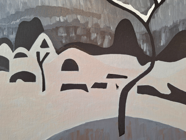 Picture for: Deep Winter (Acrylic on Canvas)