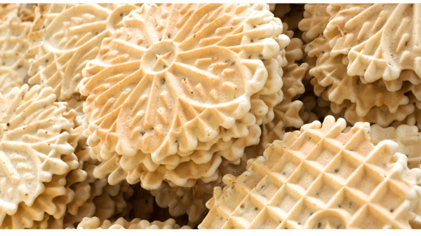 Picture for: Krumkake, Pizzelle, Sandbakkelse, Rosettes - Four Famous Cookies