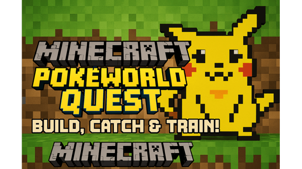 Image for Minecraft PokéWorld Quest: Build, Catch, & Train