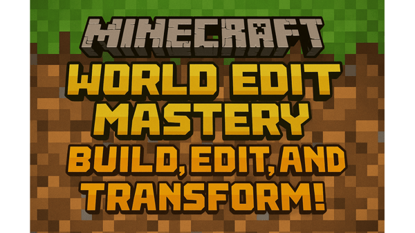 Picture for Minecraft World Edit Mastery: Edit, Design, & Transform