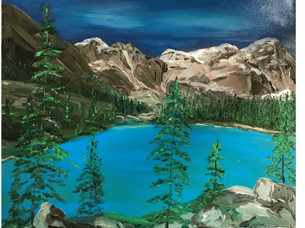 Image for No Fear Oil Painting