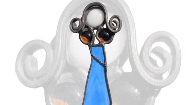 Picture for Stained Glass - Whimsical Woman Suncatcher