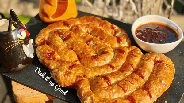 Picture for: Ghoulish Stuffed Pastry & Pumpkin-Chocolate Chip Muffins—Halloween Family Fun!