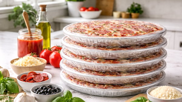 Course Freezer Pizza and Fast 'Liquid' Pizza: Easy Meal Prep for Busy Nights image 1