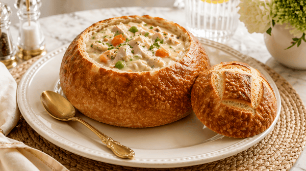 Picture for Soups & Bread Bowls: Marry Me Chicken & Chicken Pot Pie Soups, & Italian Bread Bowls